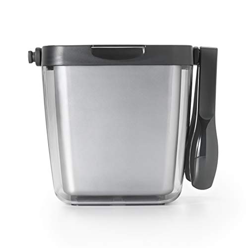 Double Wall Ice Bucket with Tongs & Tray