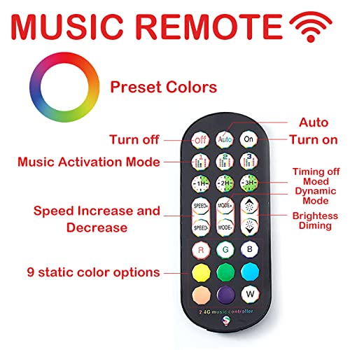LED Wine Bottle Display Rack with Remote Control
