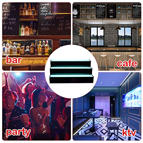 LED Wine Bottle Display Rack with Remote Control