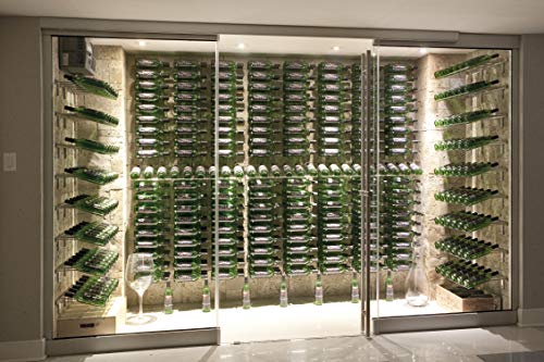 54 Bottle Wall Mounted Wine Rack