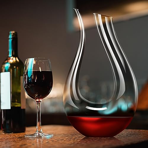 Lead-free Crystal Wine Decanter Aerator 1.5L