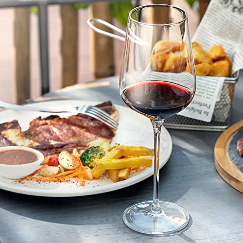 Crystal Wine Glass Set for Red/White/Cabernet