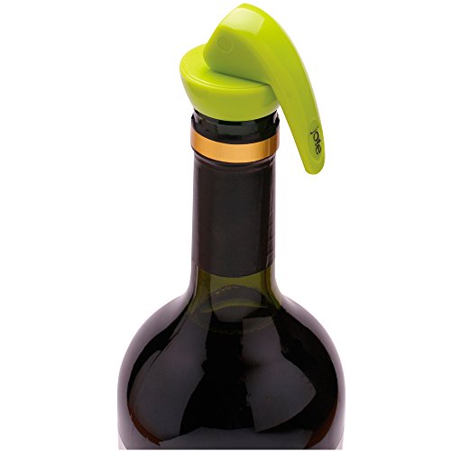 6 Airtight Wine Stoppers with Vacuum Seal