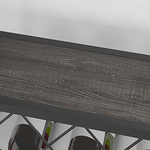 Modern Rustic Wine Rack for Kitchen or Dining