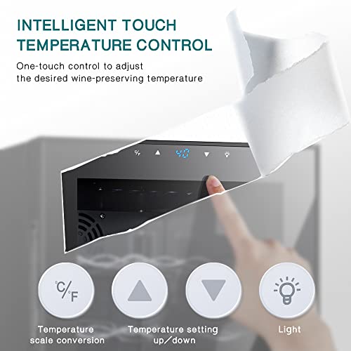 STAIGIS Mini Wine Fridge - 18 Bottle Capacity