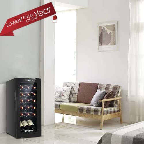 18 Bottle Wine Cooler with Digital Temperature Control