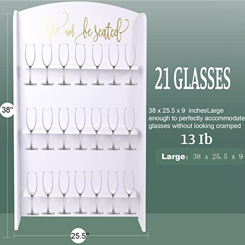 Foldable Champagne Wall Holder with Party Supplies