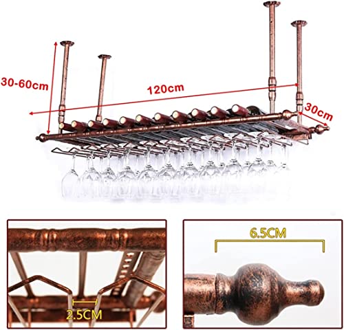 Creative Hanging Wine Glass and Bottle Holder