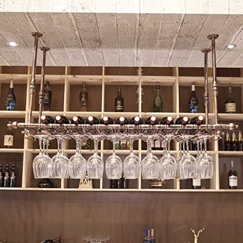 Creative Hanging Wine Glass and Bottle Holder