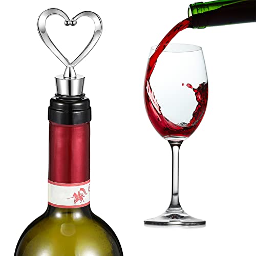 Heart-shaped Wine Stoppers for Special Occasions