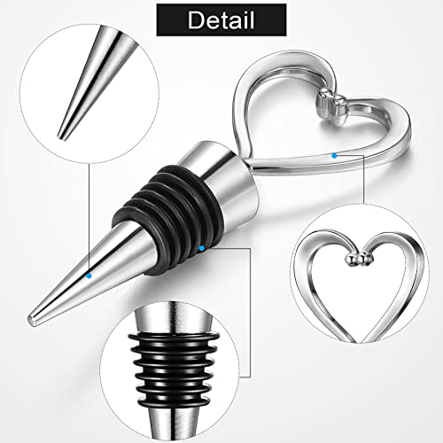 Heart-shaped Wine Stoppers for Special Occasions