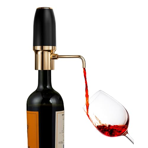 Electric Wine Aerator with Stylish Shimmer Effect