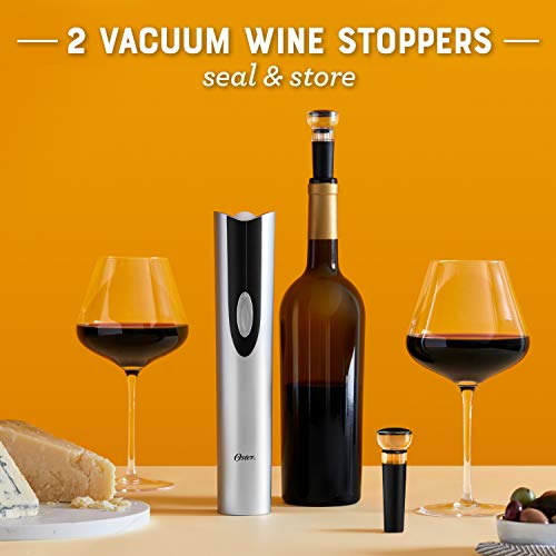 Oster Wine Opener and Accessories Set, Black
