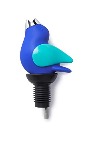Cobalt and Aqua ChirpyTop Wine Pourer
