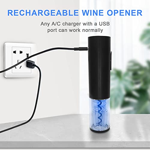 Electric Wine Opener Kit with Accessories
