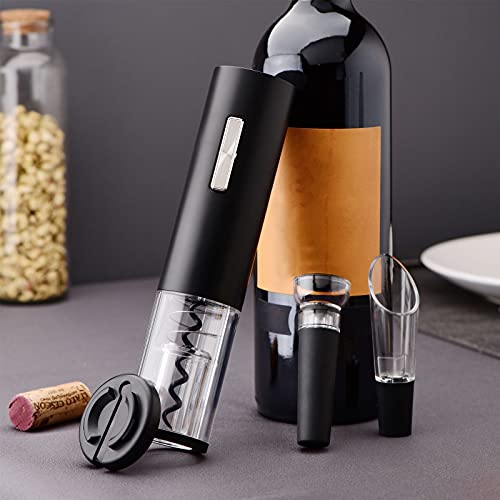 Electric Wine Opener Kit with Accessories