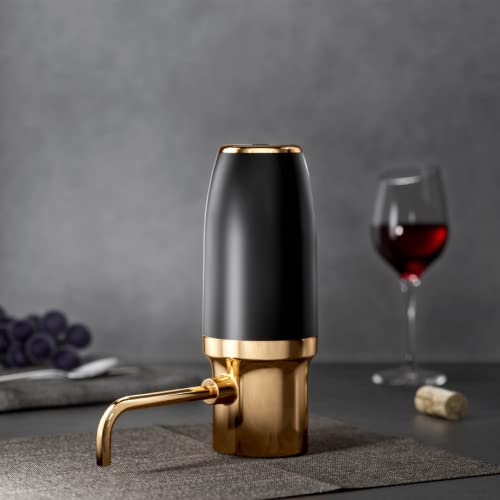 Electric Wine Aerator with Stylish Shimmer Effect