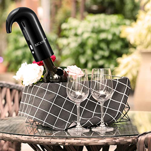 One-Touch Electric Wine Aerator and Dispenser