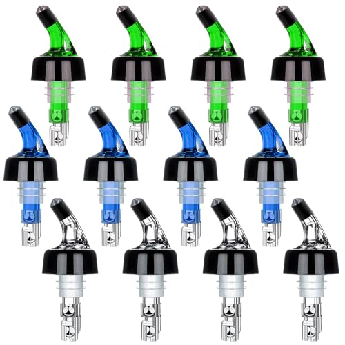 12 Measured Pouring Spouts for Wine and Spirits