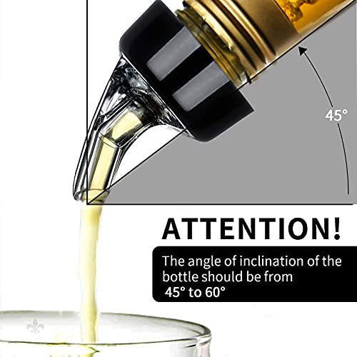 12 Measured Pouring Spouts for Wine and Spirits