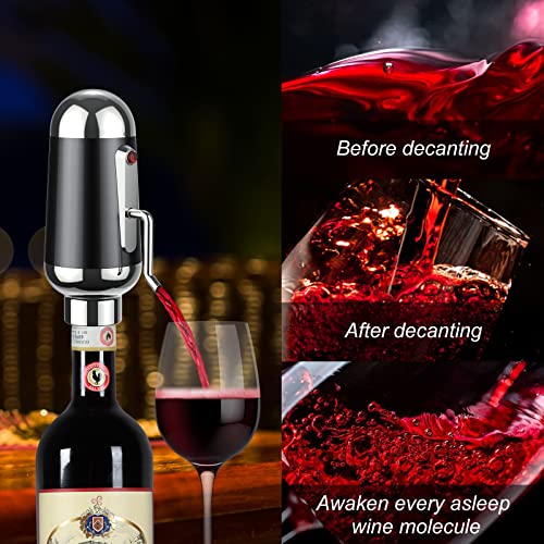 One-Touch Electric Wine Aerator Dispenser Spout
