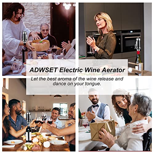 One-Touch Electric Wine Aerator Dispenser Spout