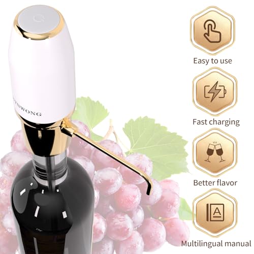Smart Electric Wine Aerator and Dispenser Spout