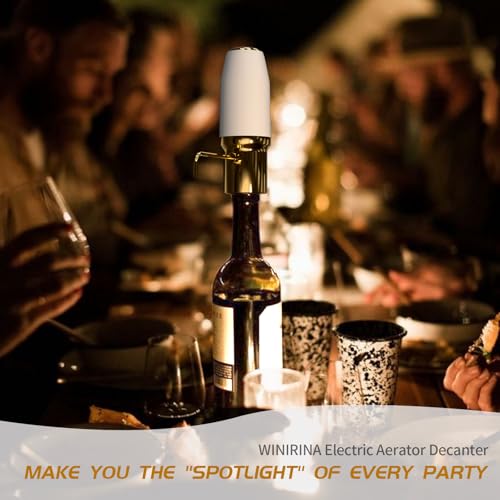 Smart Electric Wine Aerator and Dispenser Spout