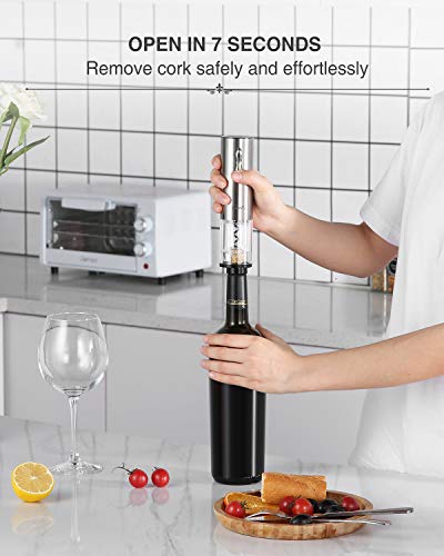Rechargeable Electric Wine Opener & Accessories - Glamour