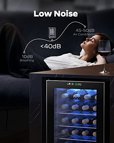 Silonn Wine Cooler - 24 Bottle Capacity
