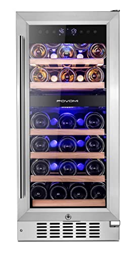 FOVOMI Wine Cooler - 34 Bottle Capacity