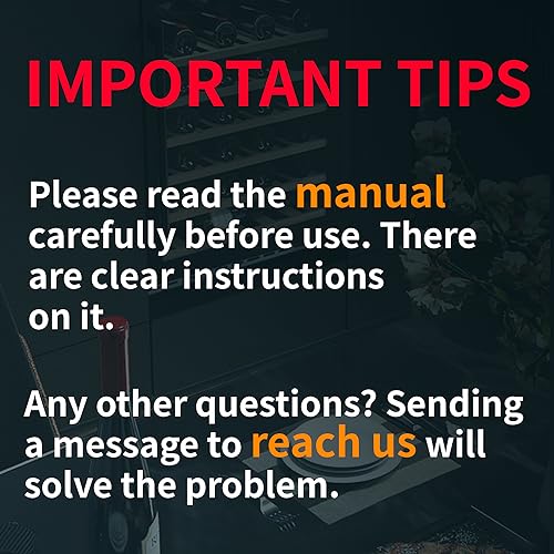 FOVOMI Wine Cooler - 34 Bottle Capacity