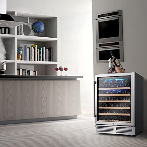 24" Wine Fridge, 52 Bottle Capacity & WIFI Control