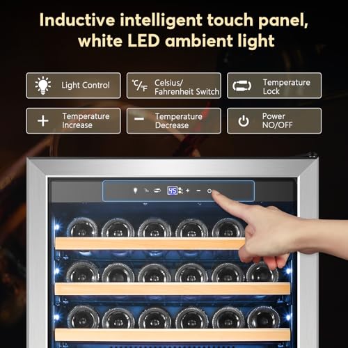 Professional Wine Cooler with Memory Temperature