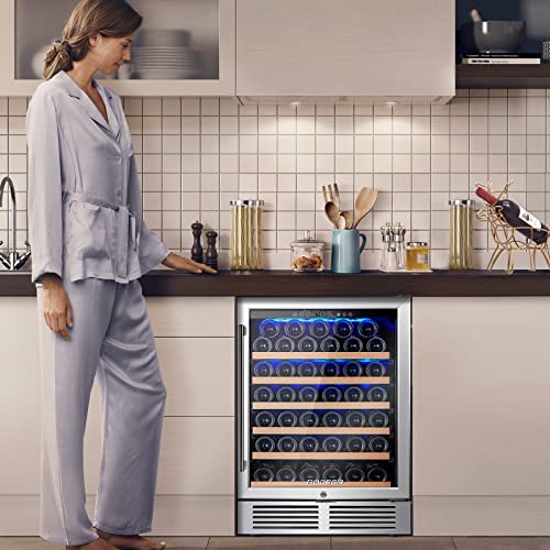 24" Wine Fridge, 52 Bottle Capacity & WIFI Control