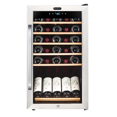 Whynter 34 Bottle Stainless Steel Wine Fridge