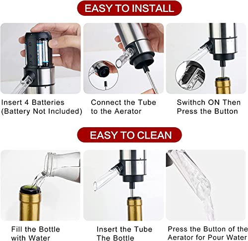 Electric Wine Aerator with Smart Decanter