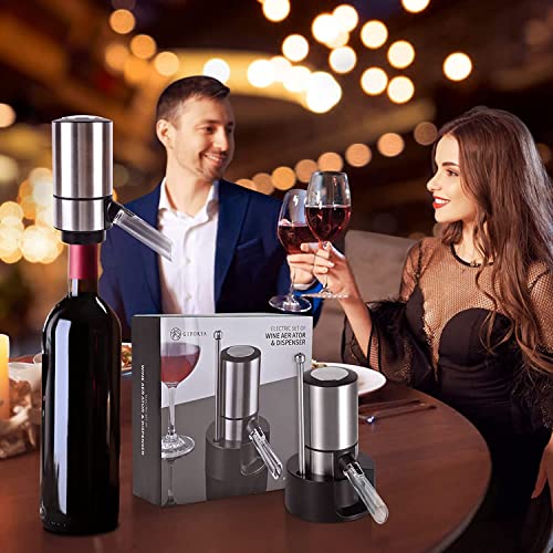 Electric Wine Aerator with Smart Decanter