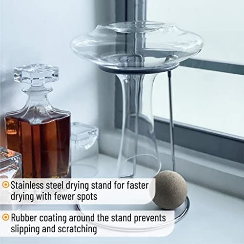 Hand-blown Crystal Wine Decanter Set