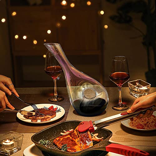 Crystal Wine Decanter Aerator - Snail Design
