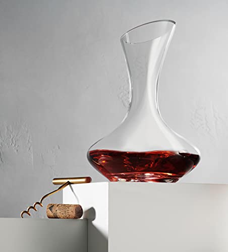 Hand-Blown Wine Decanter and Aerator Set