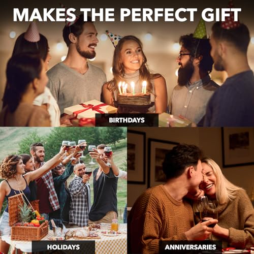 Red Wine Decanter Aerator - Crystal Glass Pitcher