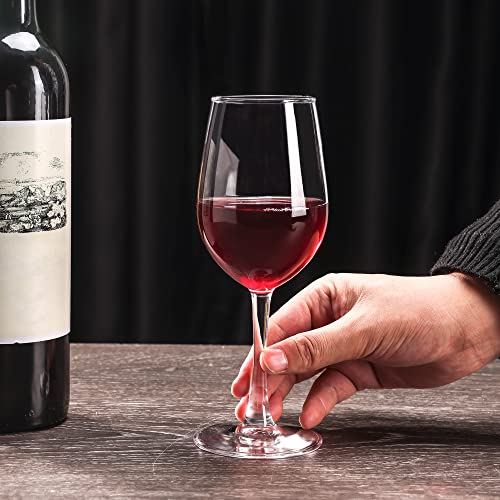 Durable wine glasses for red and white
