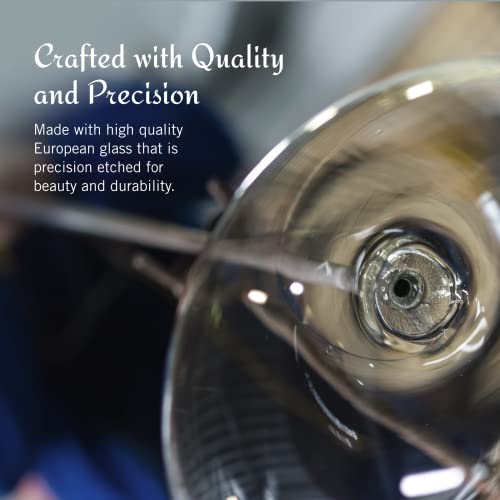 Mikasa Cheers White Wine Glasses Set of 4