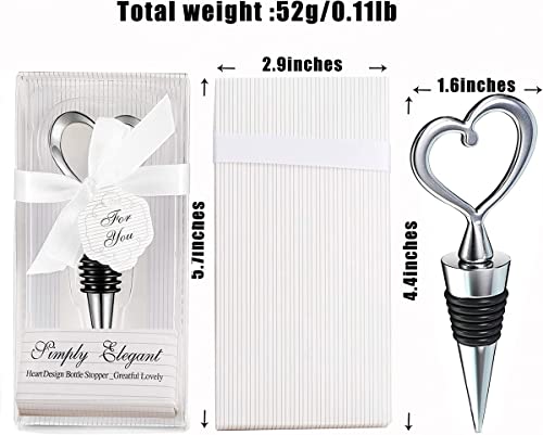30 Love Design Wine Stoppers for Events