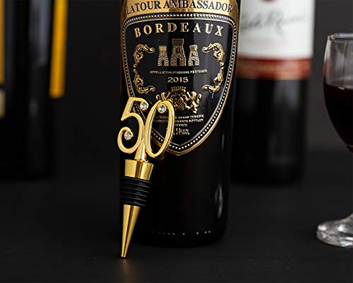 50th Anniversary Wine Stopper Party Favors