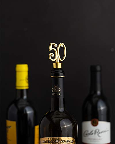50th Anniversary Wine Stopper Party Favors