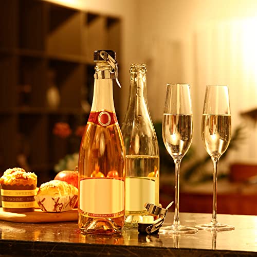 8-Pack Stainless Steel Champagne Bottle Stoppers