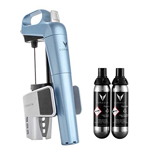 Limited Edition Coravin Wine Preservation System, Blue Steel