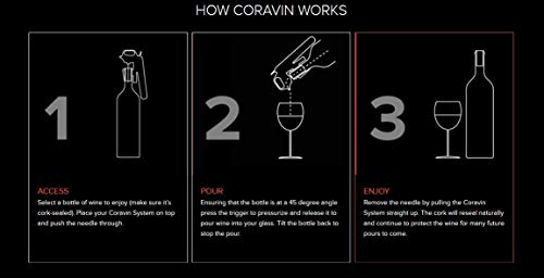 Limited Edition Coravin Wine Preservation System, Blue Steel